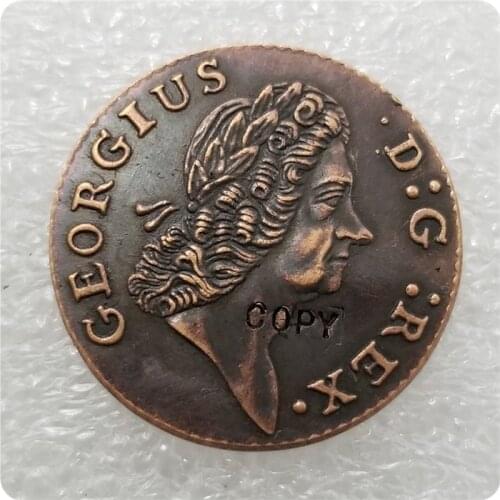 Type #1:1722 Ireland Copper Copy Coin commemorative coins