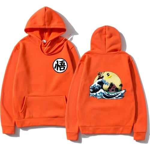 Multiple styles Japanese Anime hoodie sweatshirt men Print Turtle Goku poleron hombre Streetwear sudadera hombre Tops pullover