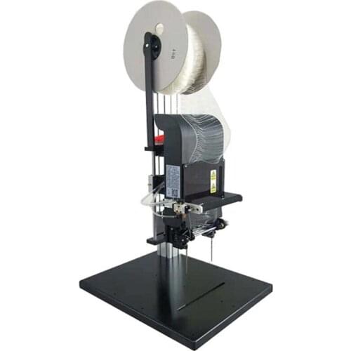 YZ-1215L Pneumatic Trapezoidal Glue Needle Machine, Toy Automatic Packaging Glue Nail Machine, Binding Machine