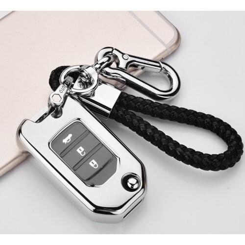 Hard TPU Car Key Case Cover For Honda Civic Accord City CR-V Jazz XR-V Vezel HR-V FRV Jade Crider Odyssey 2015-2018 Accessories