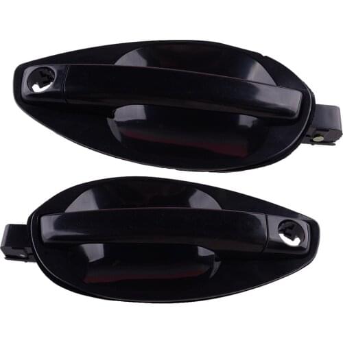 82660-2C000 82650-2C000 1 Pair Black Car Exterior Door Handle Catch Fit for Hyundai Tiburon Coupe 2003 2004 2005 2006 2007 2008