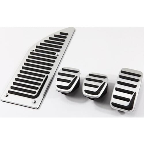 Car Footrest Clutch Brake Gas Accelerator Pedal Pad for Ford Focus Kuga and Lincoln MKC Manual Non-slip Auto Styling Accessory