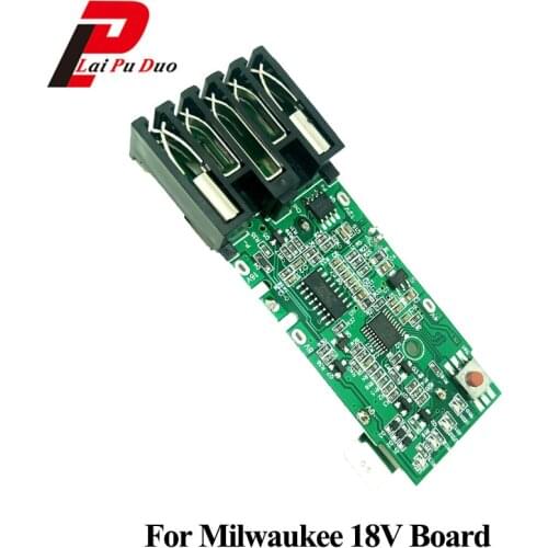 For Milwaukee 18V M18 Li-Ion Replacement PCB board Electric Power Tool Lithium Battery Protection Circuit Board