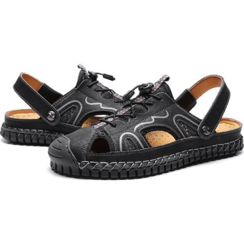 Breathable big sandals schoenen heren casual outdoor male homme zapatos schuhe sandale size water summer hombre flops red ete