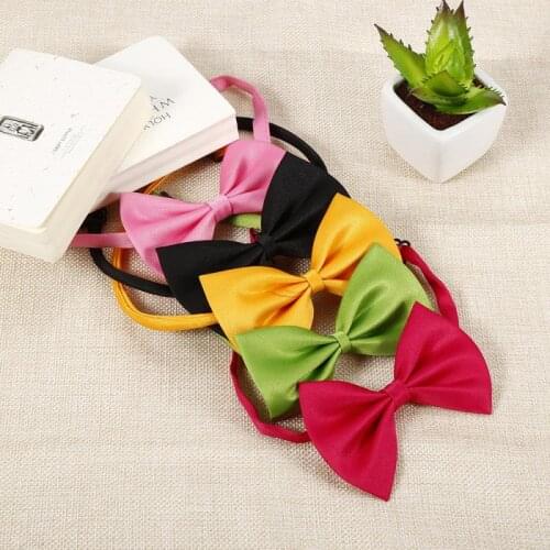 50piece Adjustable Dog Cat bow Tie Neck Tie Pet Dog Bow Tie Puppy Bows Pet Bow Tie Different Colors Supply Factory Direct Sales
