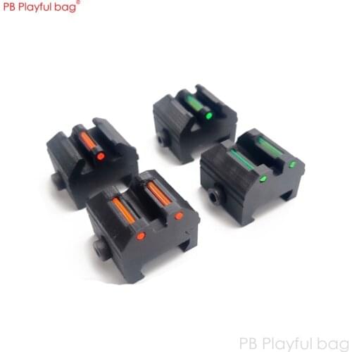 Playful bag BingFeng P90 optical fiber sight Tactical 20mm rail sight CS sport 3D printing equipment Decorative toys QH92