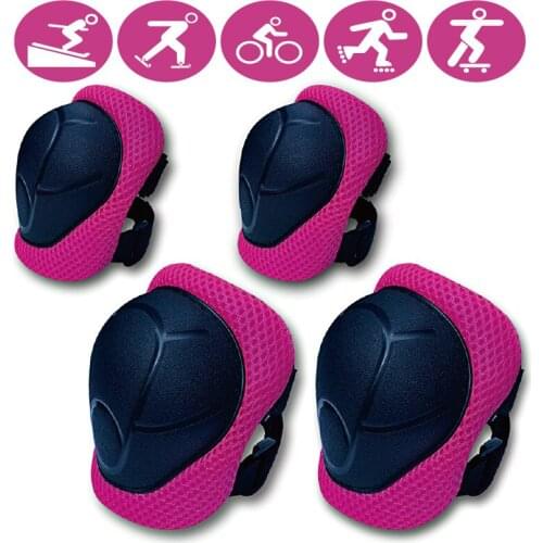 Four-piece set of protective gear for childrens scooter bicycle balance wheel wheel skateboard and protective gear