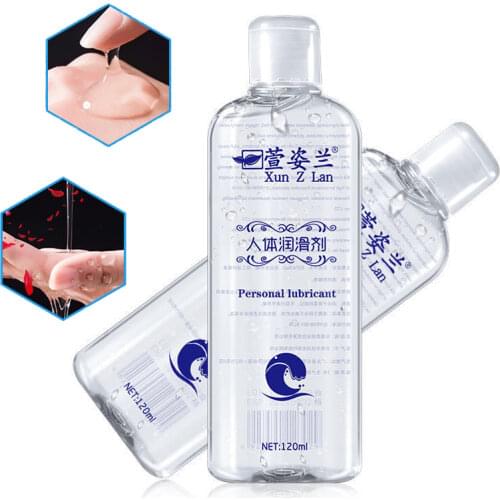 120ML Anal Lubricant for sex water-based Transprant lubricant Personal lubricant sexual massage oil sex lube Adult Sex products