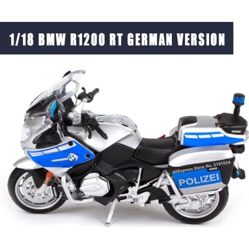 Maisto 1:18 Hot BMW Yamaha R1200 RT Police motorcycle series original authorized simulation alloy motorcycle model toy car