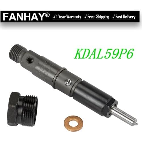 New Fuel Injector Nozzle for Cummins for Dodge Ram 2500 3500 5.9L Auto Part KDAL59P6 0432133844 3283562 3932123