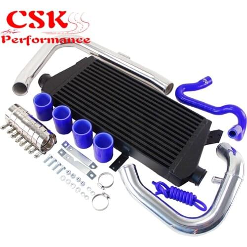 Upgrade FMIC Intercooler Kit For 96-01 VW Passat Audi A4 B5 1.8T Black / Blue /Red