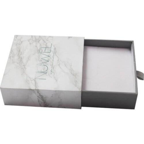 Wholesale Cardboard Elegant Makeup Cosmetic Packaging Drawer Box