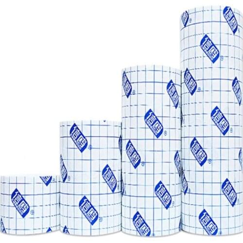 1 Roll Non-woven Tape Adhesive Plaster Breathable Patches Bandage First Aid Wound Dressing Fixation Tape 5/10/15cm Width