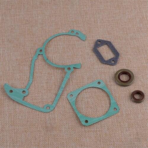 LETAOSK New 1 Set Muffler Cylinder Crankcase Gasket Oil Seal 9640 003 1600 Fit for Stihl Chainsaw 034 036 MS360