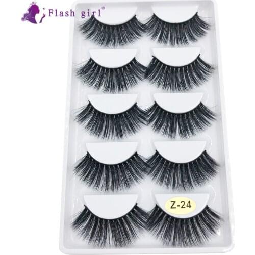 Most popular and beautiful false eyelashes Newest Z series Faux mink private label Eyelashes