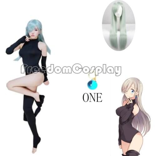 Seven Deadly Sins Elizabeth Cosplay Costume with earrings （Only one