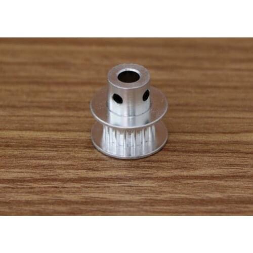 SWMAKER 5pcs*Alloy aluminum T2.5-16 teeth timing pulley 5mm bore bandwidth 6 mm belt wheel