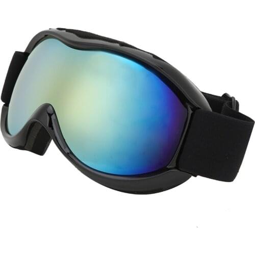 Outdoor Ski Goggles Double Layer Anti-fog Anti-UV Windproof Protection Glasses for Winter Skiing Activityred