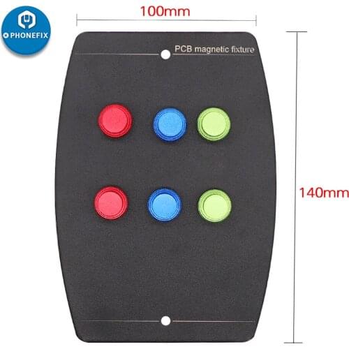 Universal PCB Holder Fixture with 6pcs Magnetic Pins Phone Circuit Board Soldering Platform PCB Board Tightly Fixed Station