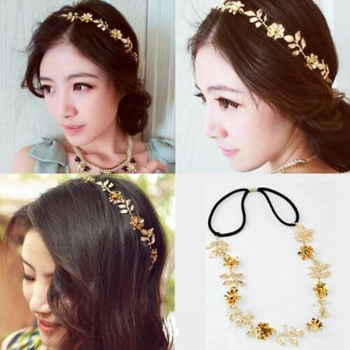 Haimeikang Women Fashion Headbands Elastic Headwear Bohemia Style Hairbands Girls Party Elegant Hair Accessories Hair Bands