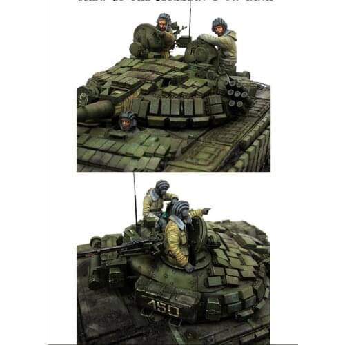 1/35 Resin Figure Model Kit Unassambled Unpainted 00E61