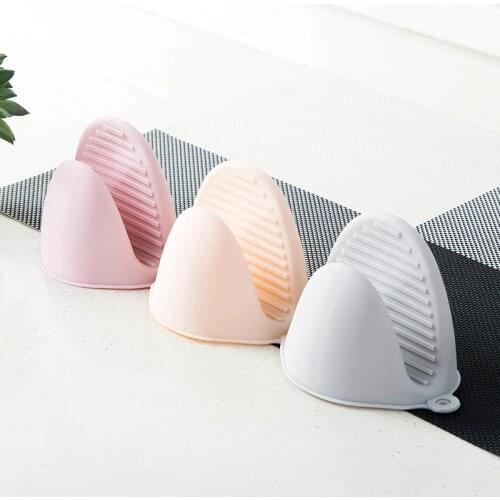 1pcs Multi Purpose Anti-slip Anti-scald Microwave Oven Gloves Thicken Baking Tools Kitchen Organizer 1Pcs Oven Mitts Silicone