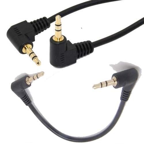 10pcs 3.5mm angle stereo TRRS Mini AV Jack 4 pole 4conductor Audio Cable Wire