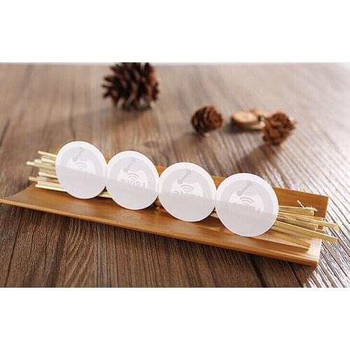 10 pcs/lot) NFC 1K F08 Tags stickers 13.56MHz RFID Card Adhesive Label