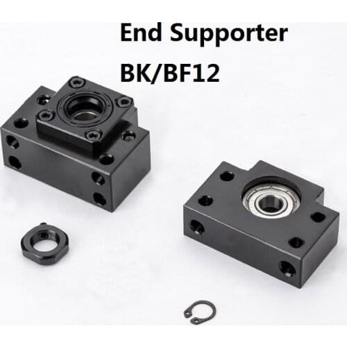 2 sets BK/BF12 End supports for SFU1605 ball screw CNC Part