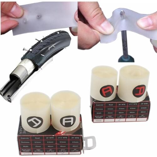 2 Pcs Mountain Road Bike Tires Bicycle Cycling Tire Puncture Proof Belt Tyre Protection Liner 26 27.5 29 700C inner tube