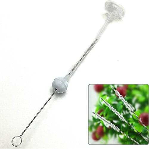 5Pcs/lot baby Feeding Bottle Cleaning Brush Stainless Steel Wash Drinking Pipe Straw Baby Bottle Brush Cleaner