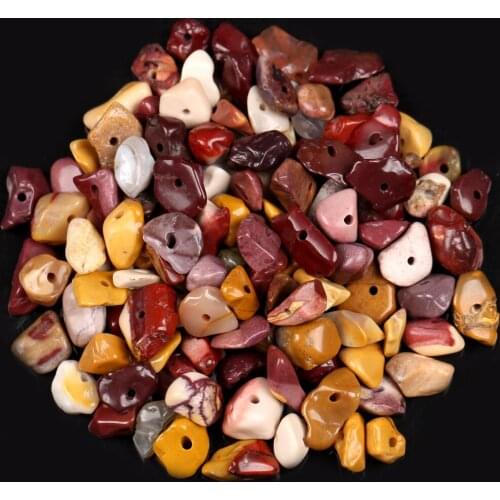 16 Inches Natural Irregular Egg Yolk Stone Chips Gravel Beads For Jewelry Making DIY Bracelet Necklace Accessories