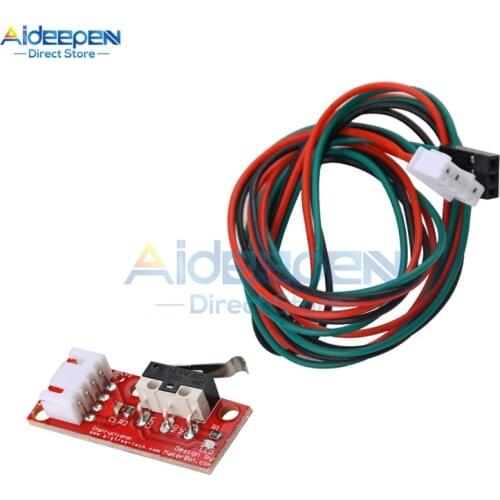 1Pcs 3D Printer Parts Endstop Mechanical Limit Switches With 3 Pin 70cm Cable RAMPS 1.4 Control Board Part Switch