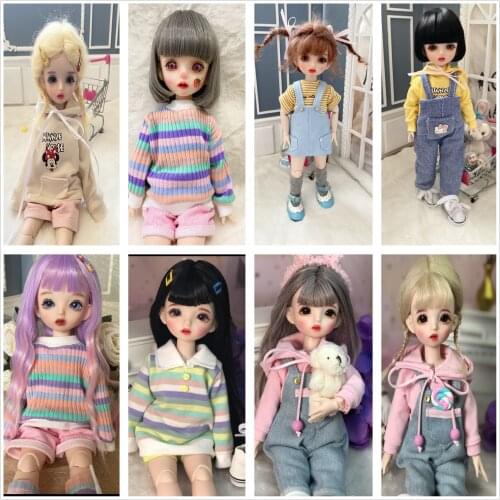 Handmade customized doll 30CM DIY BJD doll Selling With clothes