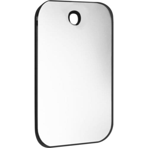 Lightweight Shatterproof PVC Anti-Fog Free Shower Mirror Bathroom Fogless Shaving Shave Mirror Dropshipping