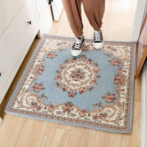 New arrive European style carpet non-slip floor mat carpet living room bedroom study carpet door mat bedside free shipping