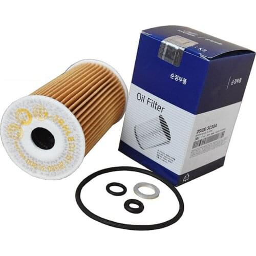 GENUINE Oil Filter for 07-17 Equus Genesis Sonata Veracruz Sorento 263203C30A