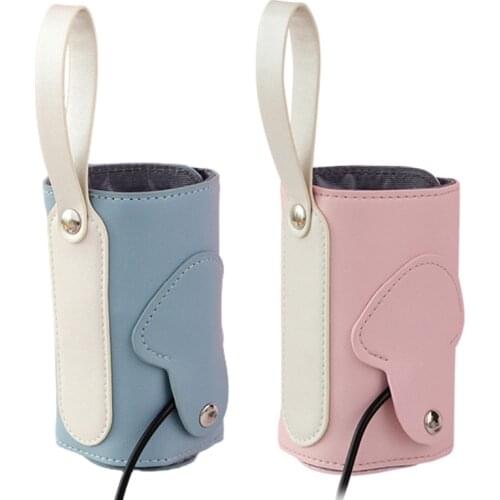 Protable Baby Nursing Bottle Heater Stroller Travel Heating Insulated Bag Holder 5V​​/1A USB Milk Water Warmer