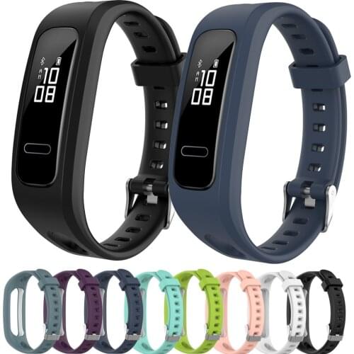 For Honor Band 4 Running Strap Replacement Sport Watchbands For Huawei Band 4e 3e Silicone Watch Band Bracelet ремешок Wristband