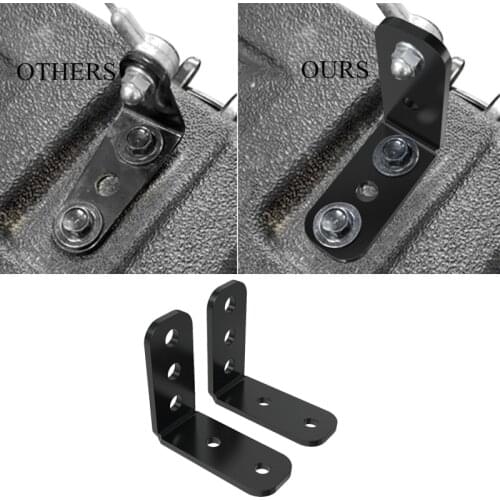 NICECNC ATV Tailgate Extender For Honda Pioneer 700 2014-2020 Pioneer 1000 2016-2020 Tailgate Leveler Bracket leveling mounts