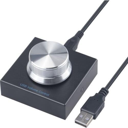 USB Computer Volume Control PC Speaker Computer Digital Control Volume Controllers With One Key Mute Function Volume Controllers