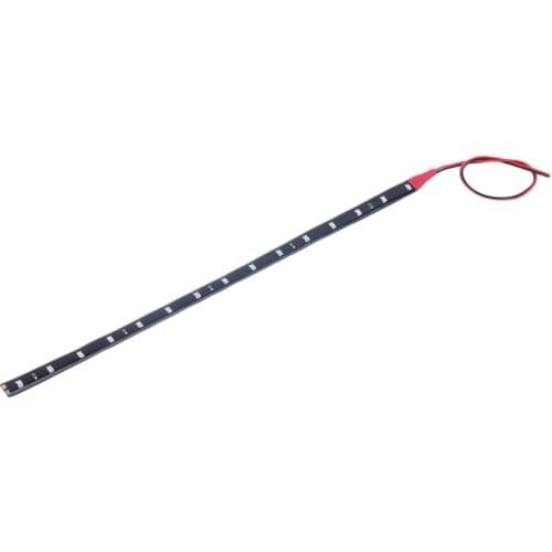 Waterproof 30cm 15 LED Car Lighting Flexible Decorative Light Strip Bar Hot Selling