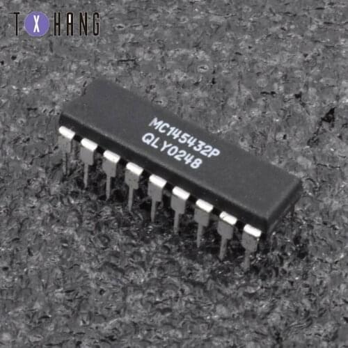 1/5PCS MC145432P DIP-18 4-Bit Data Bus Input PLL Frequency Synthesizer IC US diy electronics