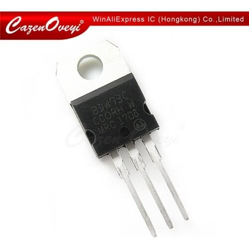 10pcs/lot BDW93C TO-220 BDW93 TO220 In Stock