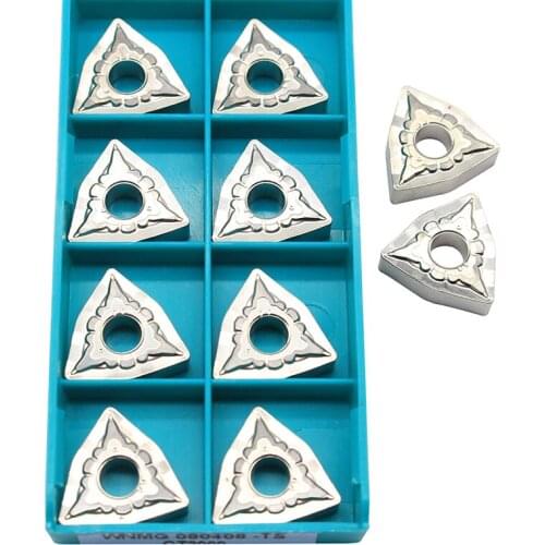 10PCS WNMG080408 TS CT3000 External Turning Tools Cermet Grade Carbide insert Lathe cutter Tool Tokarnyy turning insert