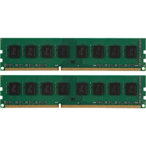 2Pack 4GB AMD DDR3 Ram Memory 133Hz 240Pin 1.5V Desktop DIMM Dual Channel 8GB RAM for AMD FM1/FM2/FM2+ Motherboard