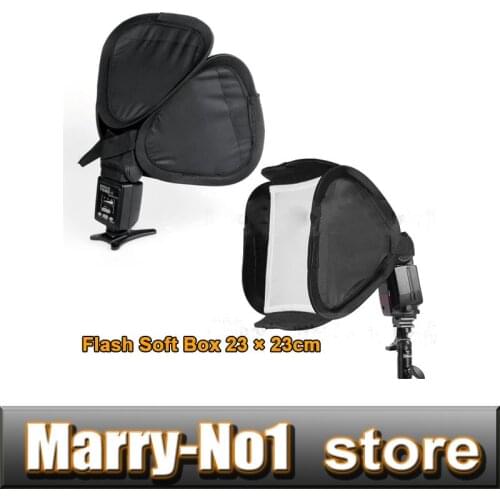 23x23mm Flash Diffuser Flash Light Speedlight Strobe Soft Box Softbox Diffuser for all Photo Flash SB900 sb600 580EX 430EX