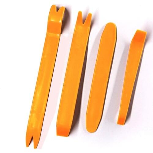 4pcs/Set Plastic Auto Car Disassembly Interior Kit Auto Door Clip Panel Trim Dash Audio Dashboard Repair Tool Removal Tool Kits
