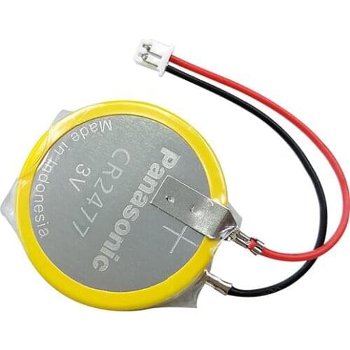 4pcs/lot Original Battery For Panasonic CR2477 3V High Performance High Temperature Resistant Button Batteries Cell with plug