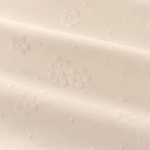 50*145cm Rice White Glue Printing Cotton Linen Shirt Cos Clothing Handmade Diy Baby Clothing Tablecloth Home Decoration Fabric